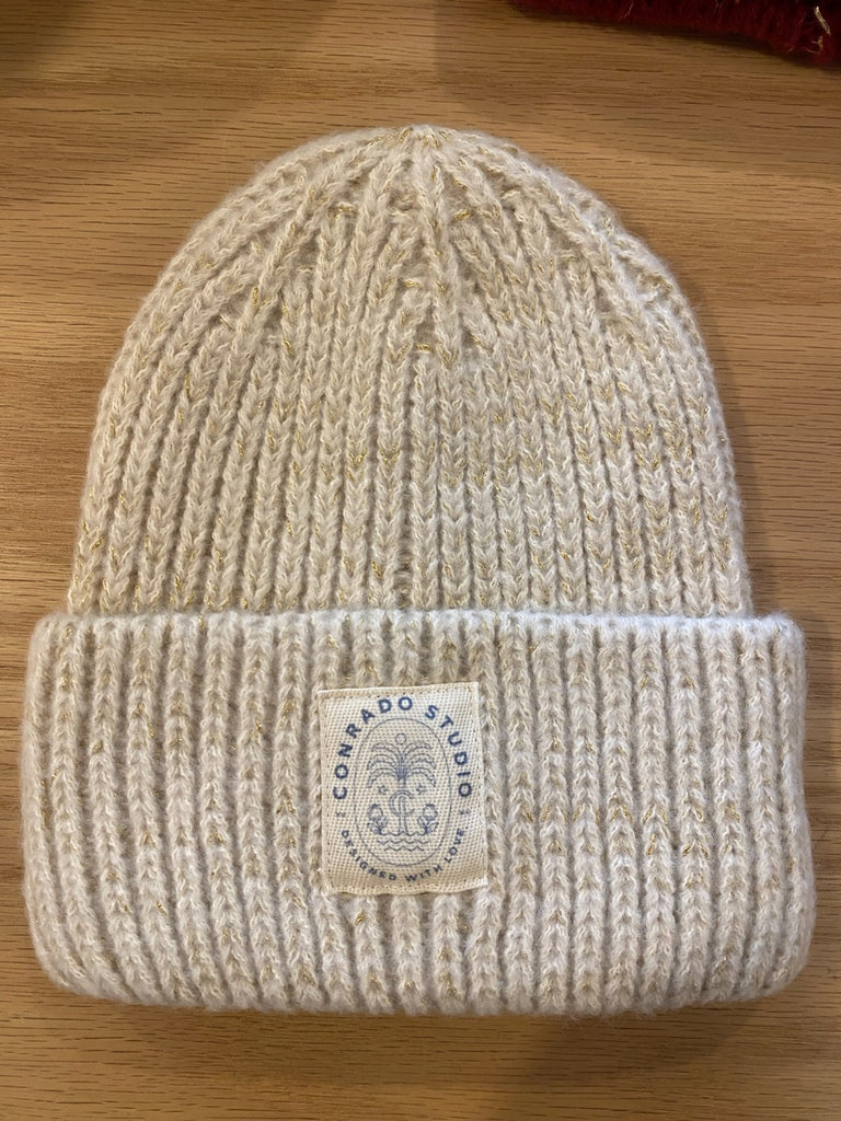 Cream Chunky Beanie