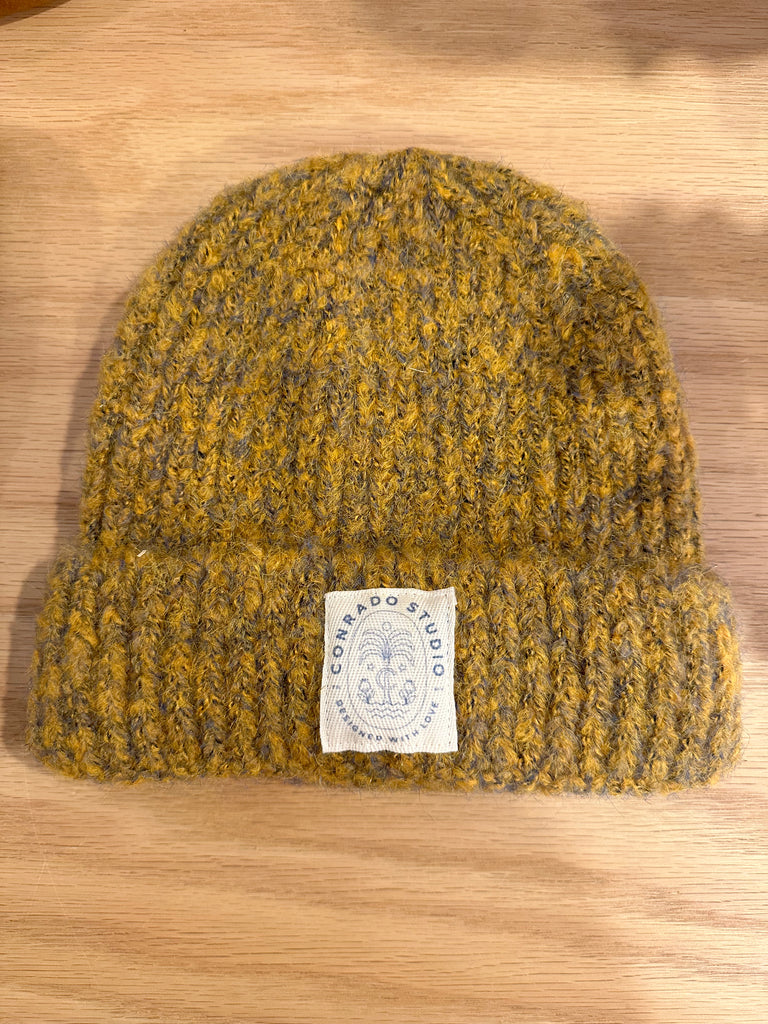Yellow Chunky Beanie