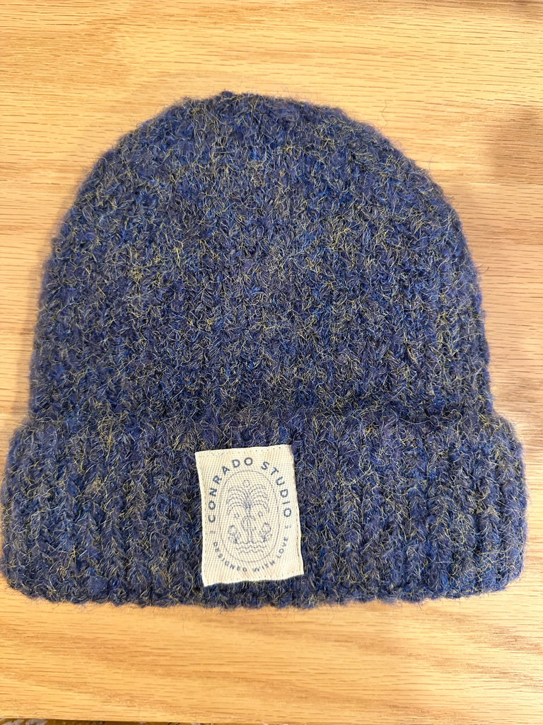 Blue Chunky Beanie