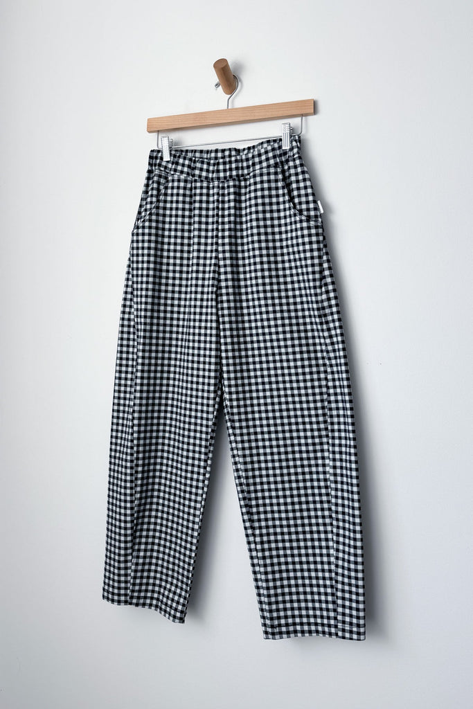 Le Bon Shoppe - Navy Gingham Arc Pants