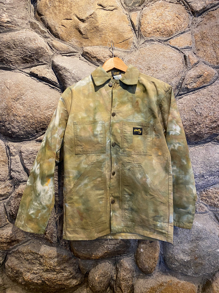 Riverside Tool & Dye X Stan Ray Dyed Work Coat Cactus