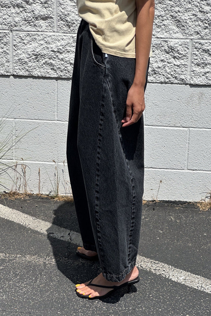 Le Bon Shoppe Arc Pants - Black Denim