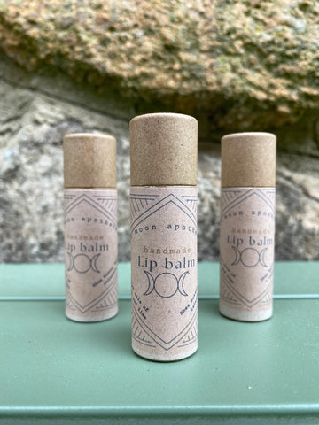 Martha's Vineyard Local Lip Balm - New Moon Apothecary Lip Balm - All natural Balm