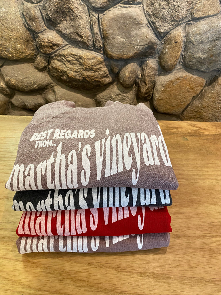 Vintage Best Regards from Martha's Vineyard Sweatshirt - Vintage Sweatshirts