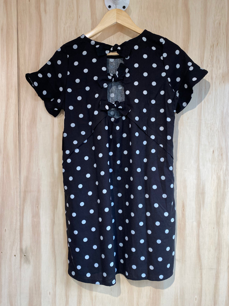 Zoe Black Polka Dot Shift Dress