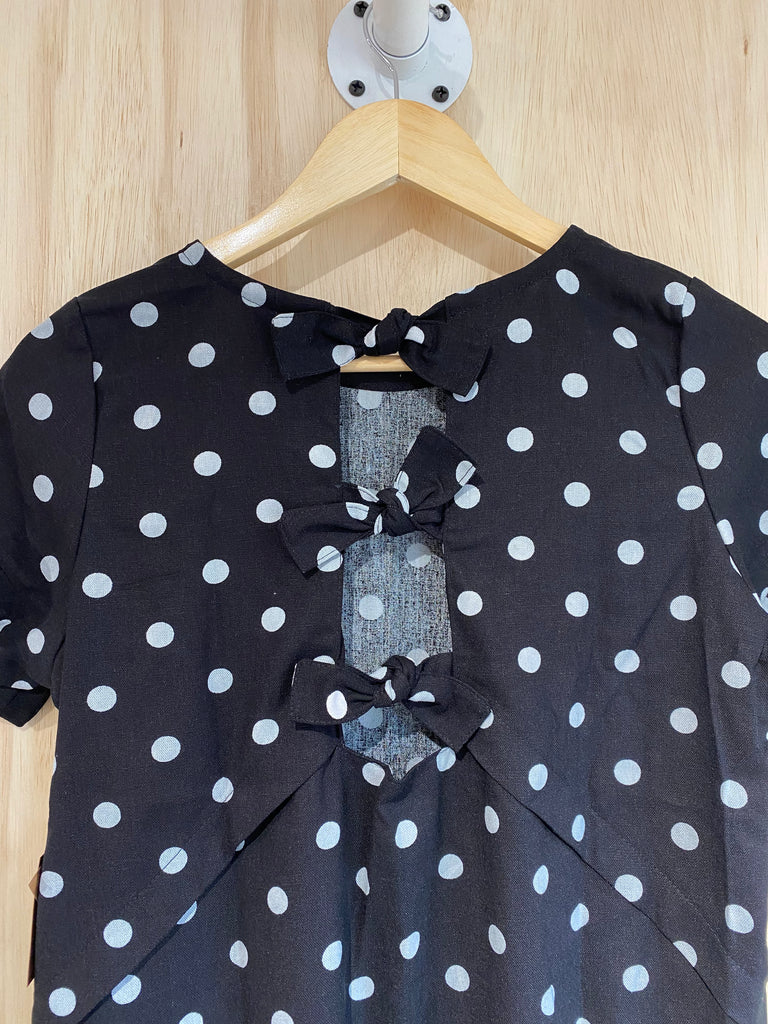 Zoe Black Polka Dot Shift Dress
