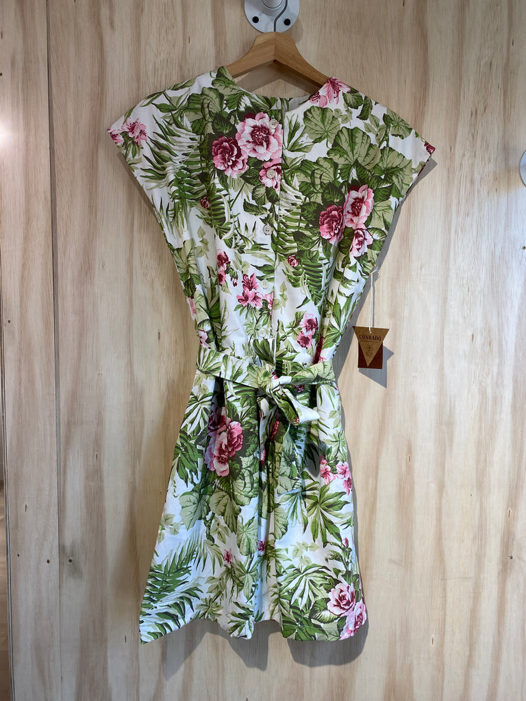 Lenny Printed Floral Short Romper