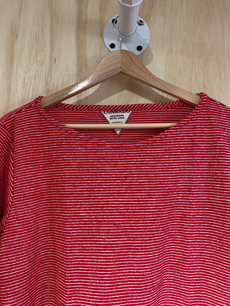 Gale Striped Boatneck Sweatshirt