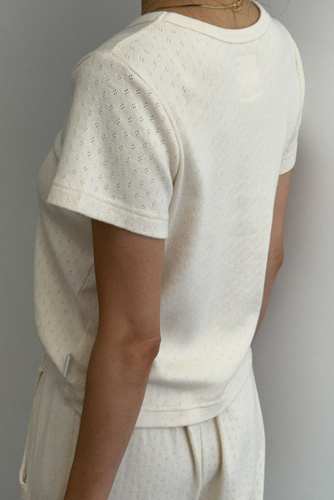 Le Bon Shoppe - Pointelle Baby Tee