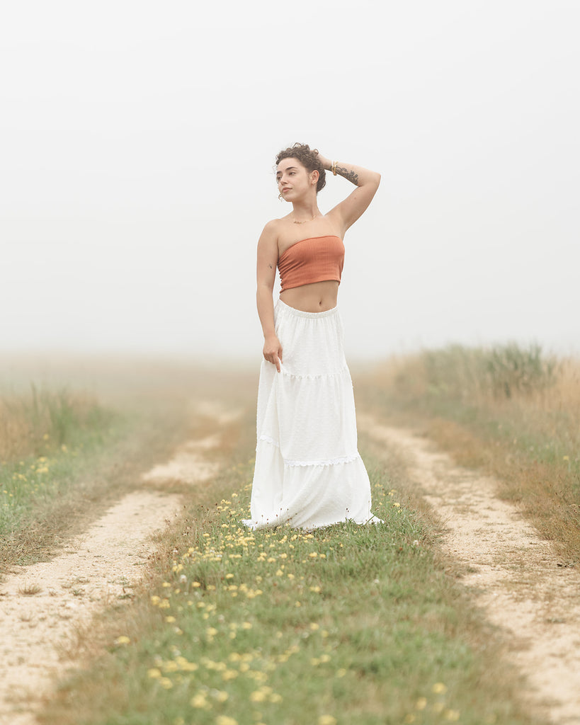 Stella Maxi Tiered Skirt