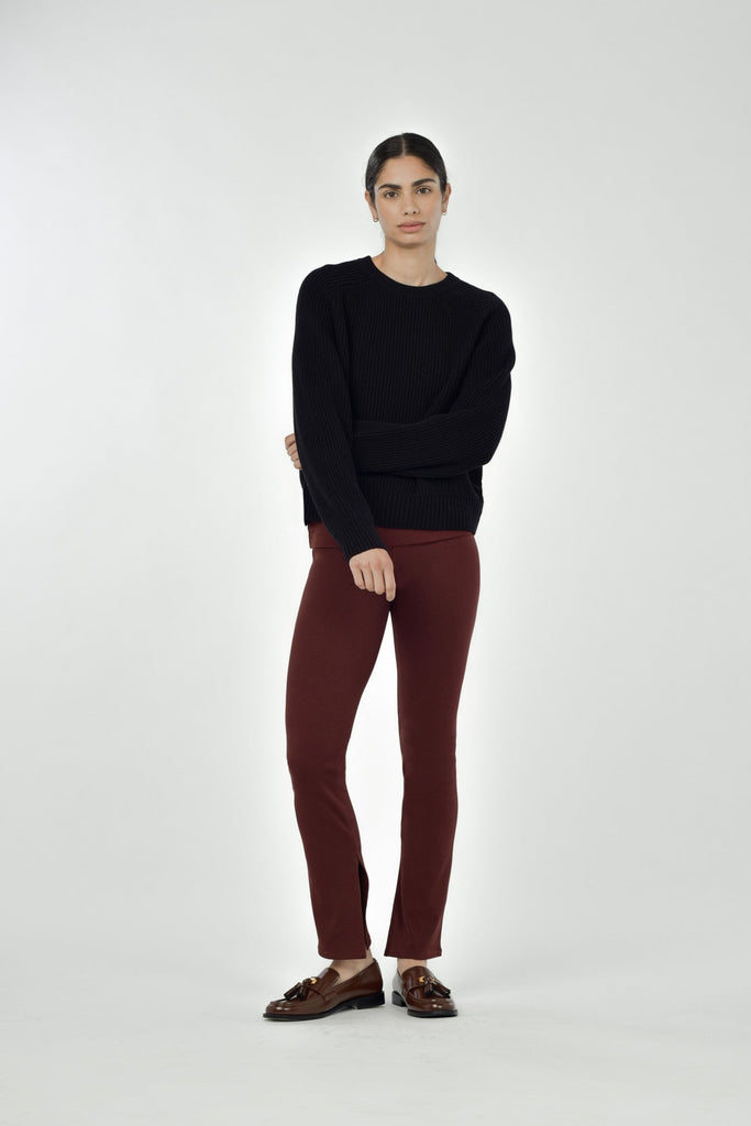 Paper Label Avery Crew Neck Cotton Sweater