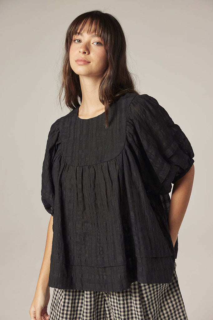 Amente Puff Sleeve Yoke Top – CONRADO®