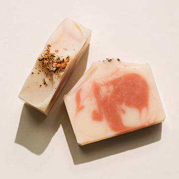 Larrea Skincare Rose Geranium Handcrafted Soap