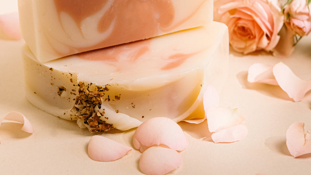 Larrea Skincare Rose Geranium Handcrafted Soap