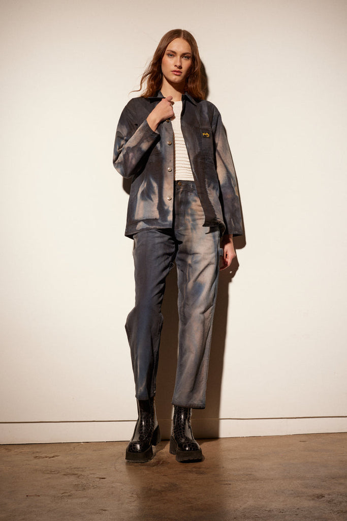 Riverside Tool & Dye X Stan Ray Dyed Painters Pants - Smokestack