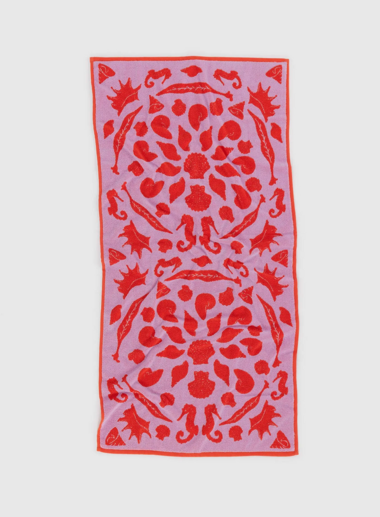 Baggu Bath Towel Sea Shells