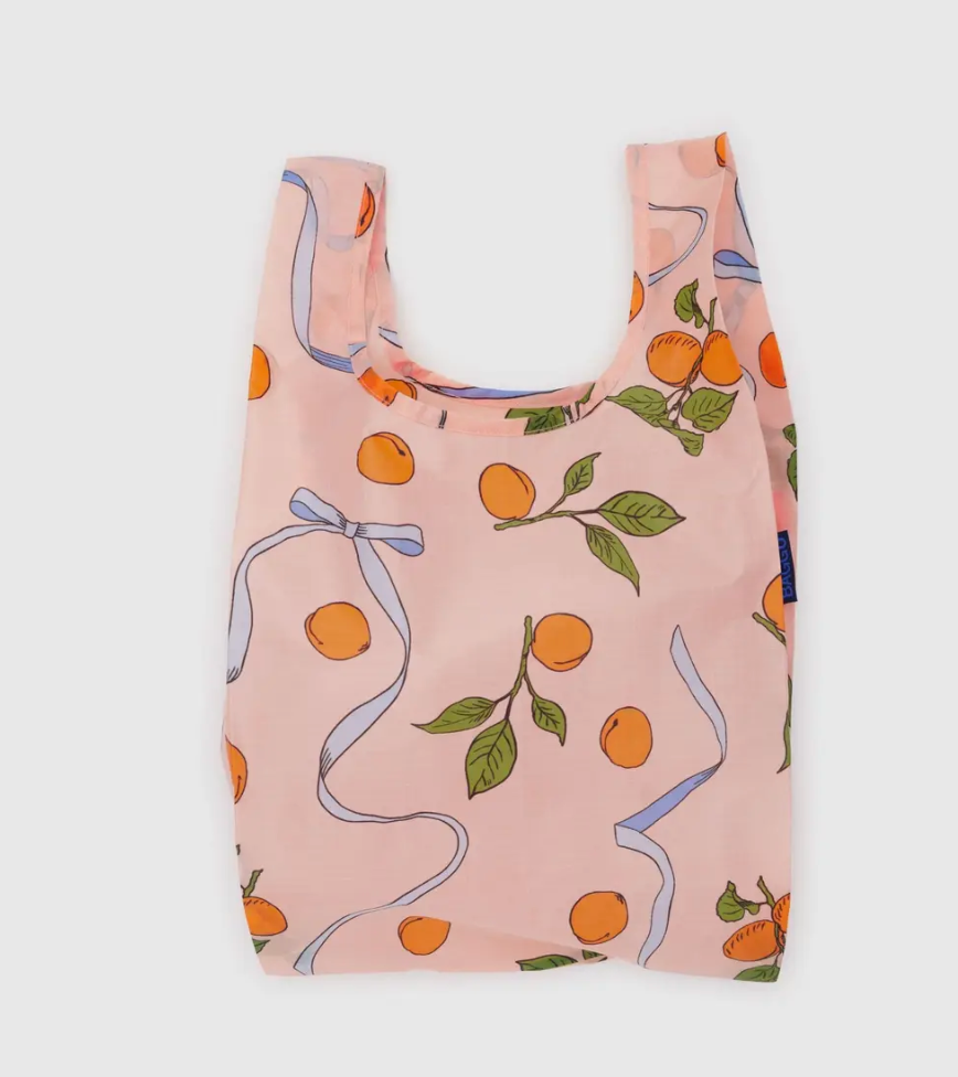 Baggu - Reusable Baby Baggu - Apricots and Ribbon Baby Baggu 