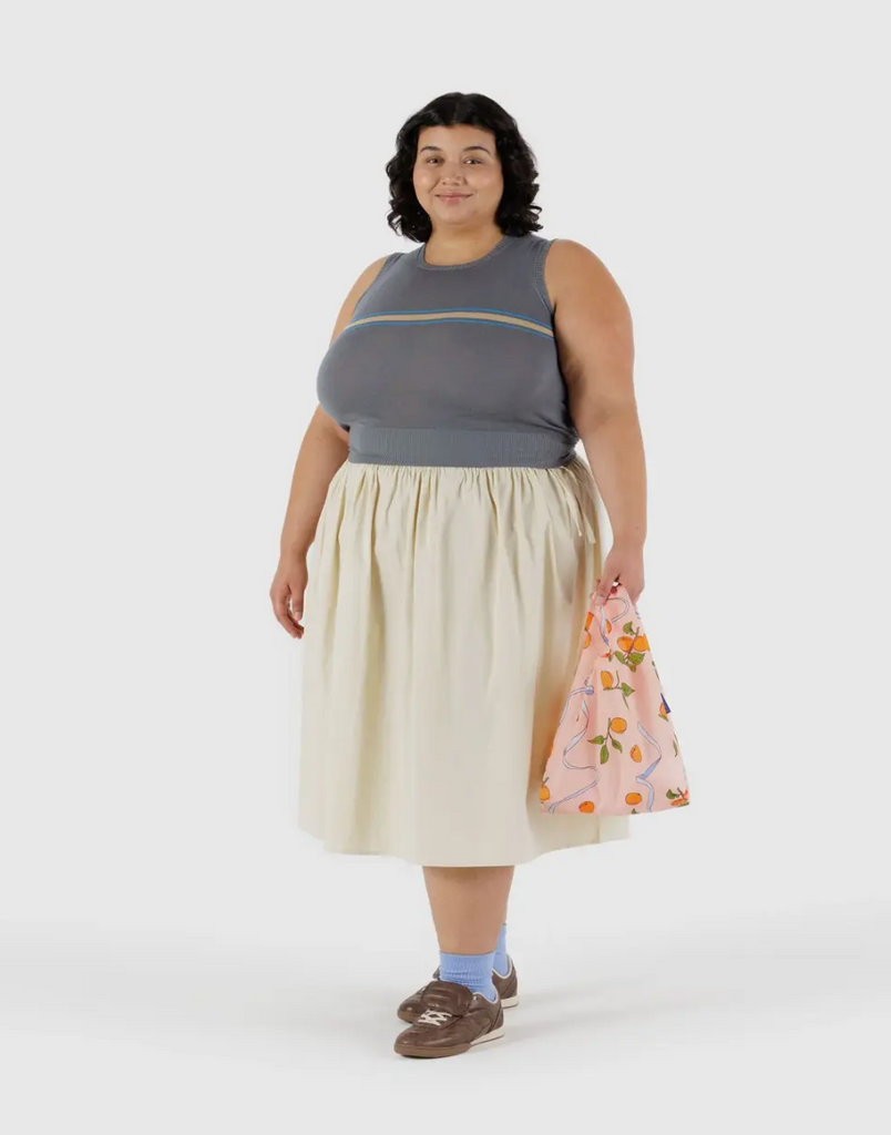 Baggu - Reusable Baby Baggu - Apricots and Ribbon Baby Baggu 