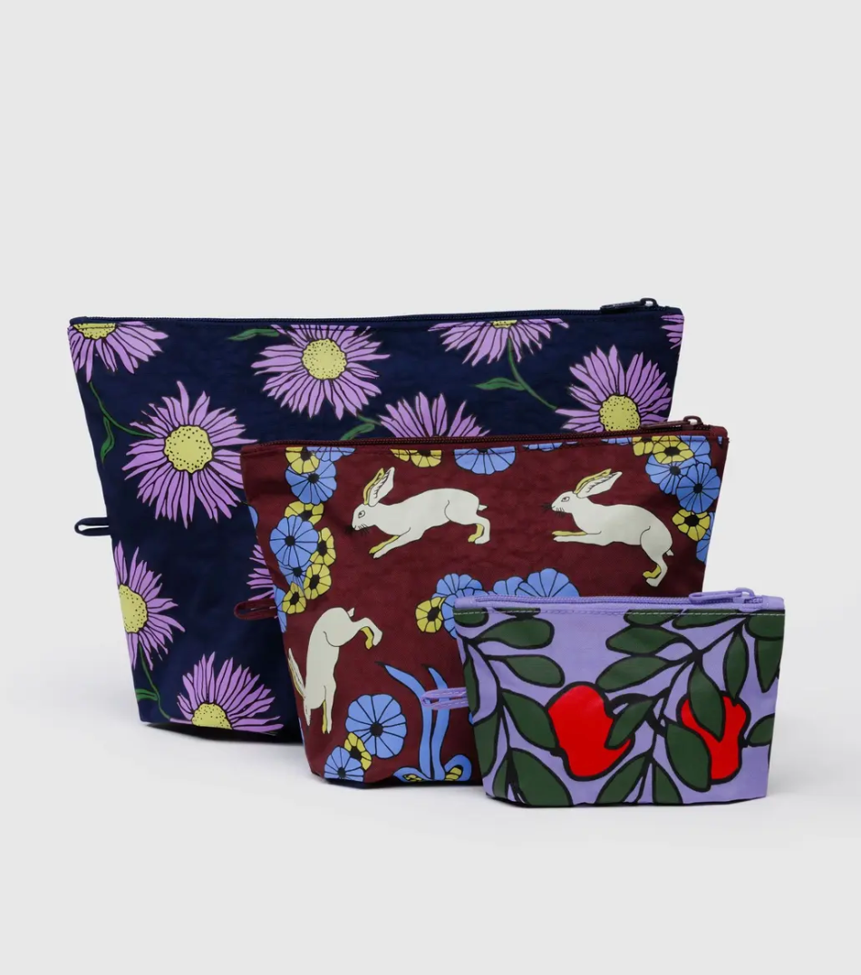 2025新作 BAGGU バグゥ GO POUCH SET Go Pouch Set - Japanese Produce