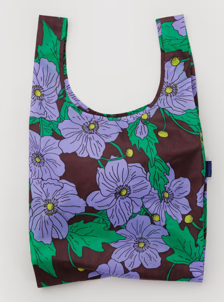 Standard Baggu Maroon Poppy