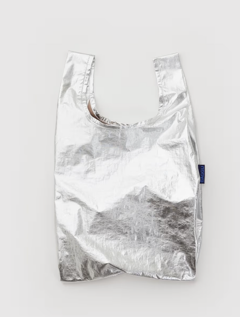 Reusable Baby Baggu Chrome Metallic