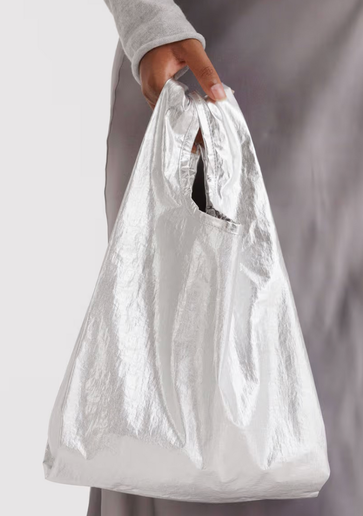 Reusable Baby Baggu Chrome Metallic