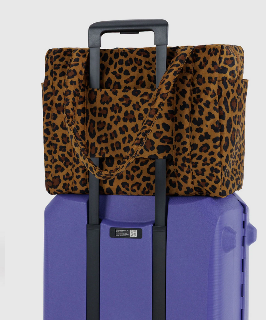 Baggu Small Cloud Carry-On - Leopard Small Carry On Bag