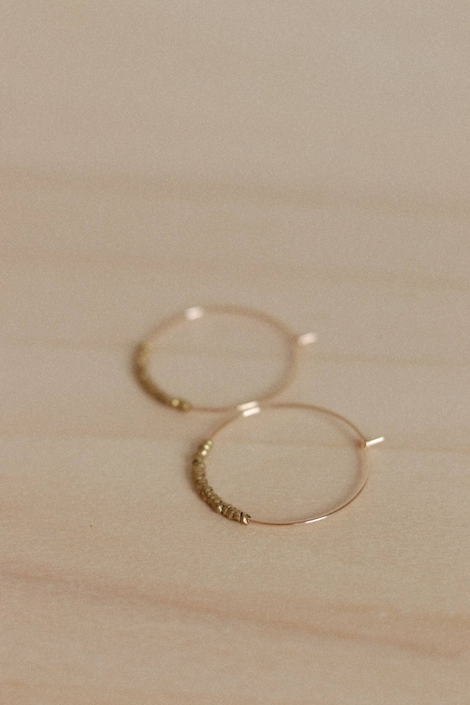Goldie Jewelry - MINI GOLDE HOOPS