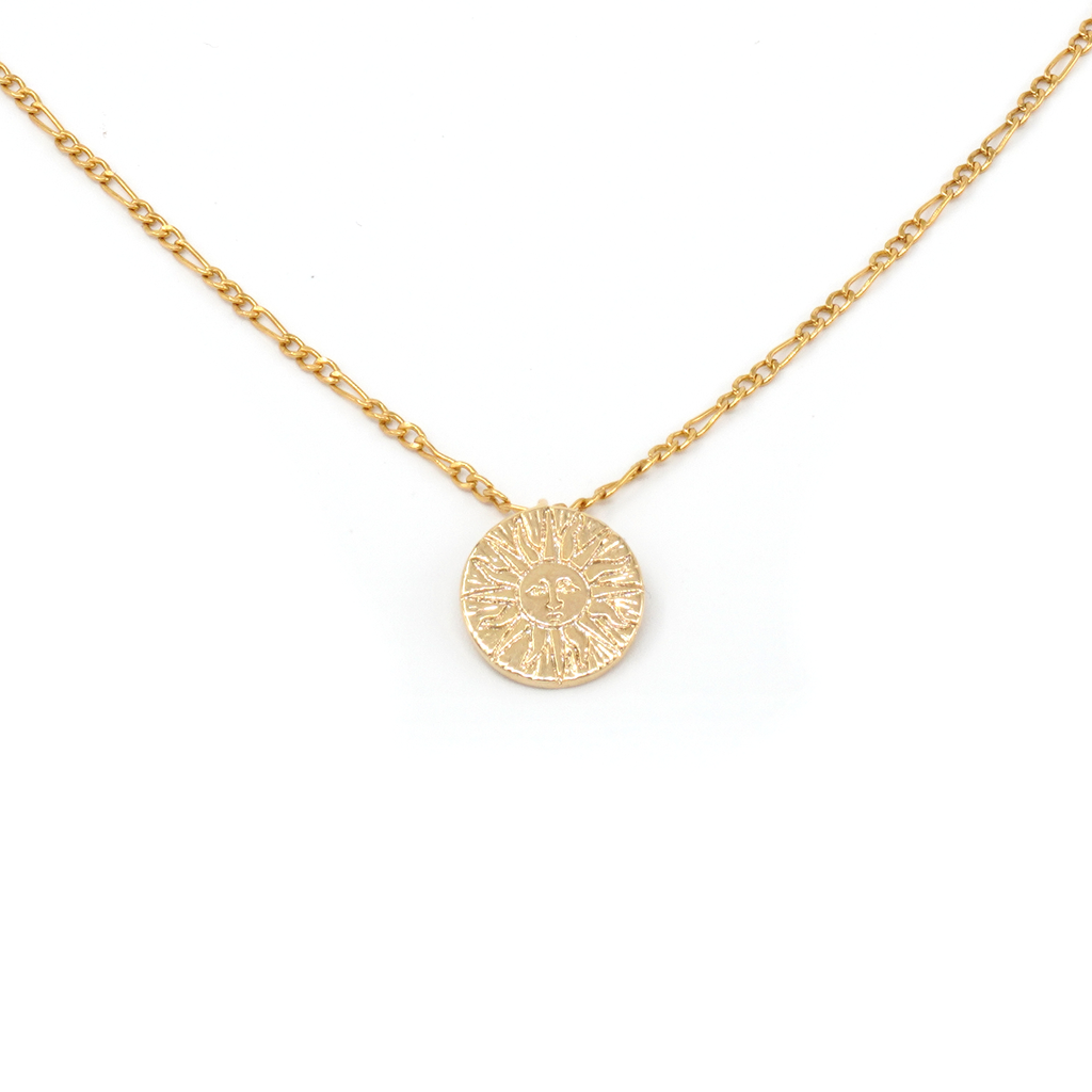 Athena Sun Necklace