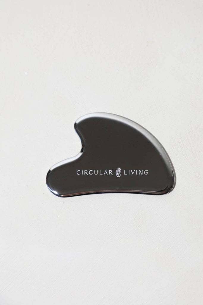 Circular Living - Facial Massage Tool, Heart Shaped Gua Sha