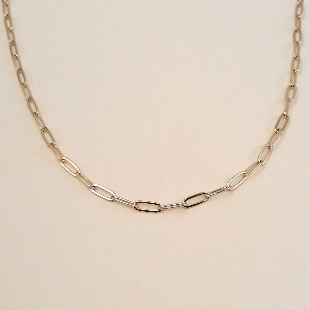 Lily Link Necklace: 17"