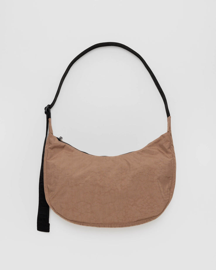 Baggu Medium Nylon Crescent Bag Cocoa