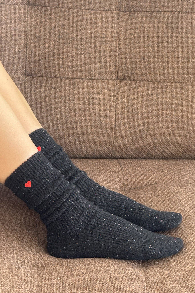 Le Bon Shoppe - Embroidered Snow Socks