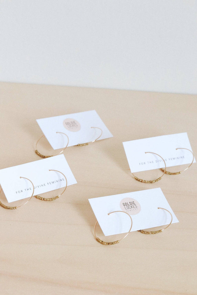 Goldie Jewelry - MINI GOLDE HOOPS