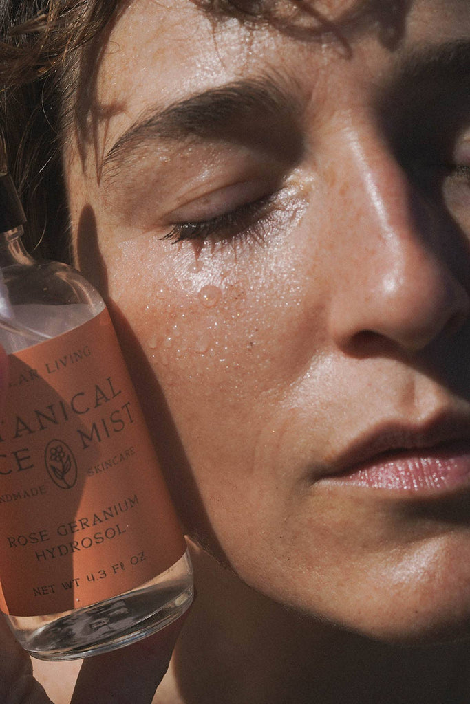 Circular Living - Botanical Face Mist, Rose Geranium Hydrosol - Handmade Skincare