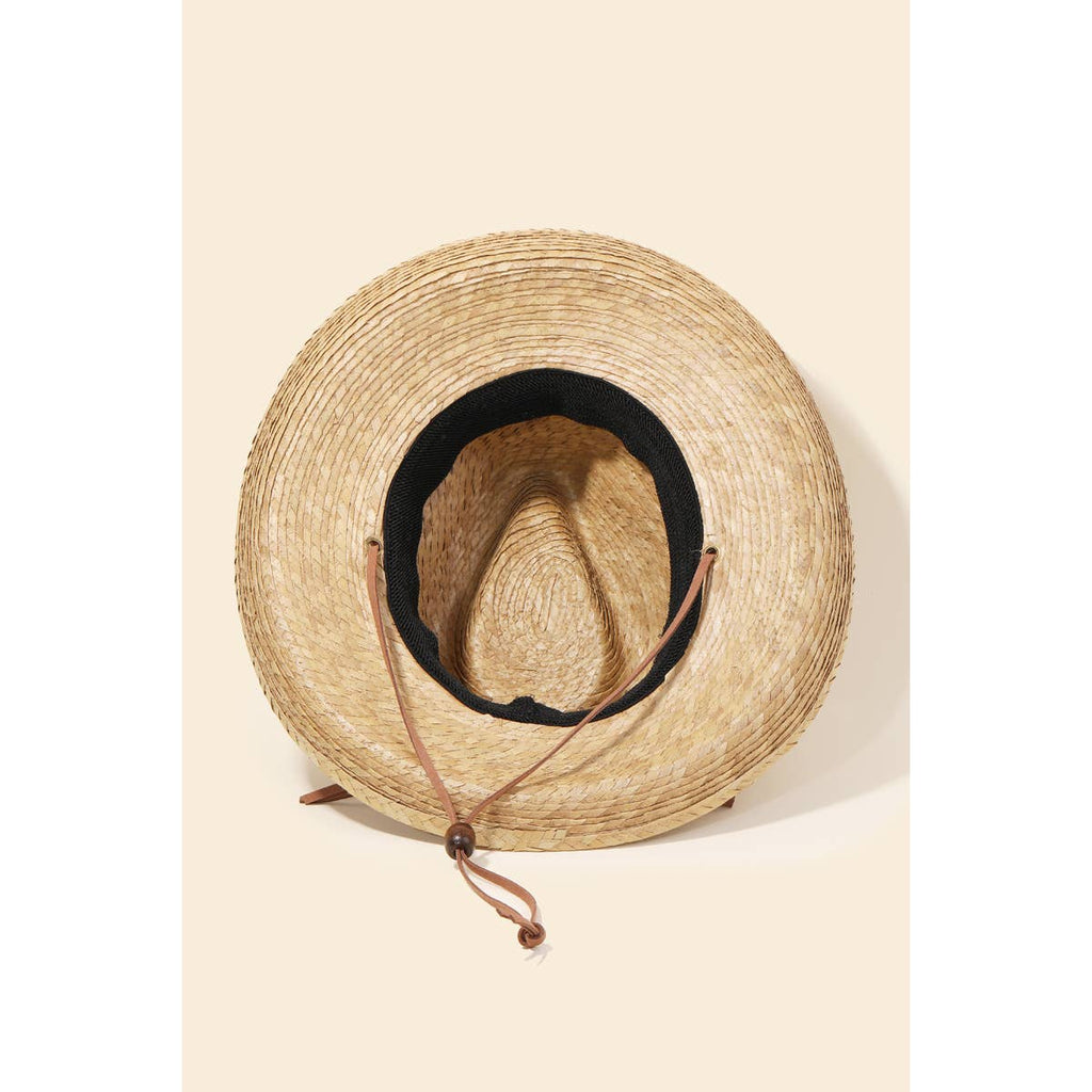 Straw Braided Western Hat