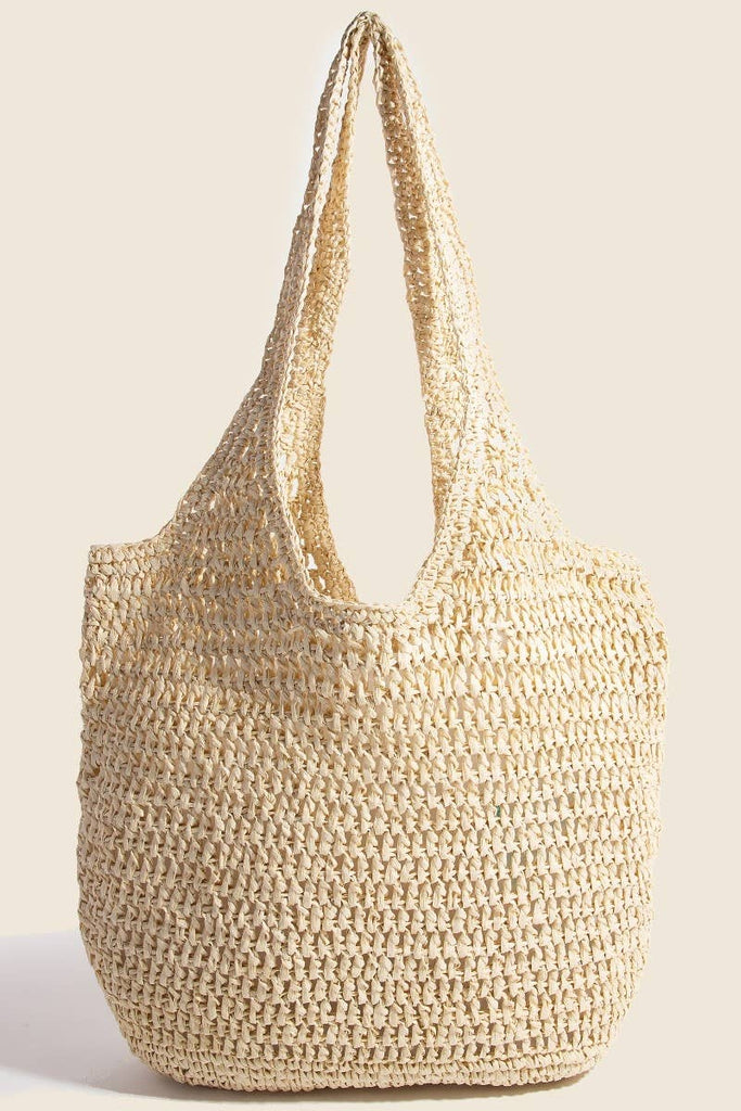 Large Braided Hobo Shoulder Bag
