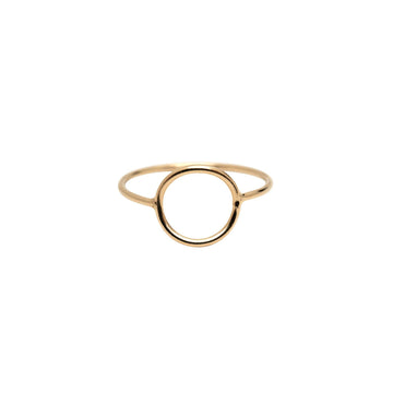 Rose Gypsy - Gold Full Moon Ring