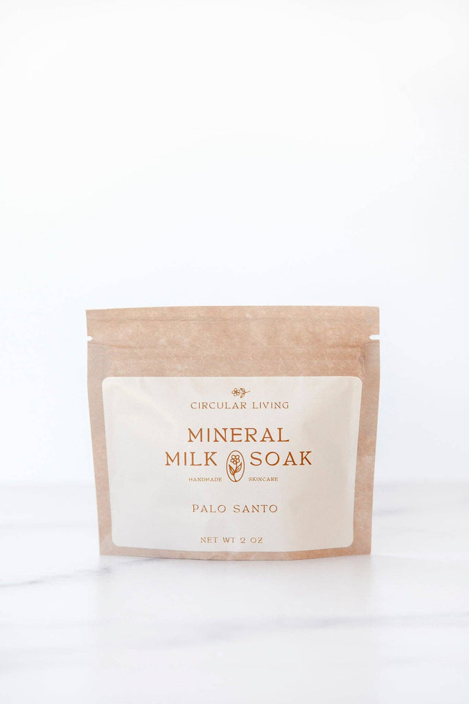 Circular Living - Mineral Milk Soak Sachet, Palo Santo