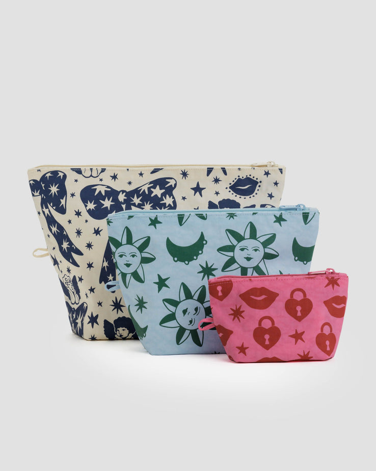 Baggu Go Pouch Set Charms
