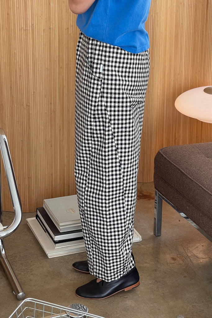 Le Bon Shoppe - Black Gingham Arc Pants 