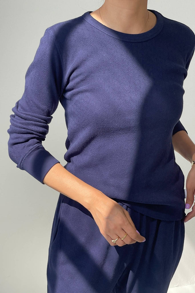 Le Bon Shoppe - Pointelle Fundamental Tee