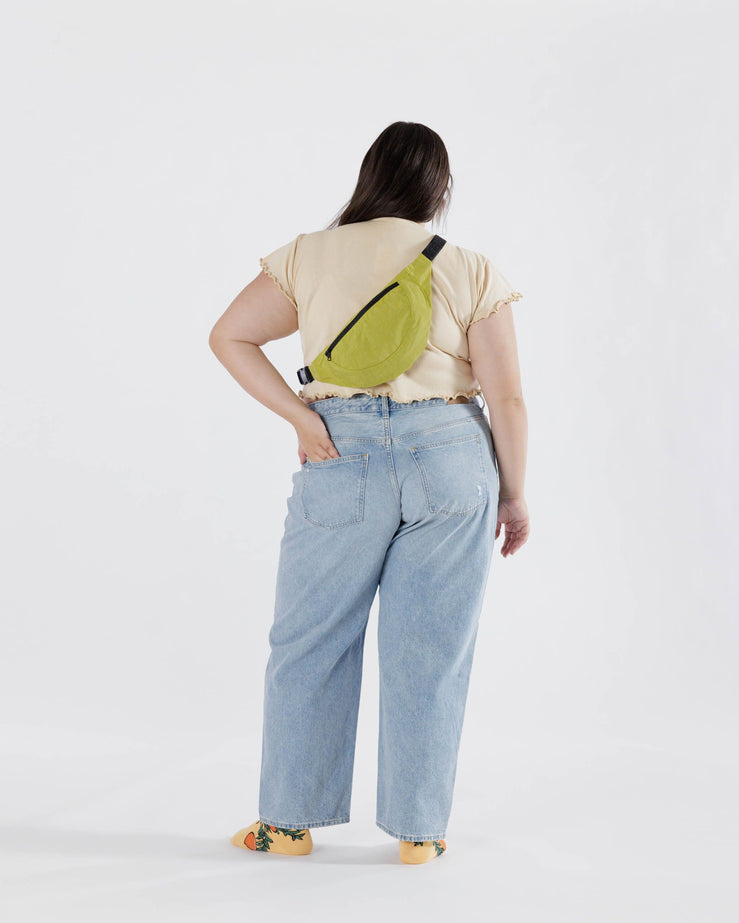 Lemongrass Crescent Fanny Pack
