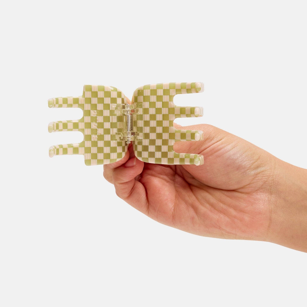 CHUNKS - Ursa Claw in Olive Check