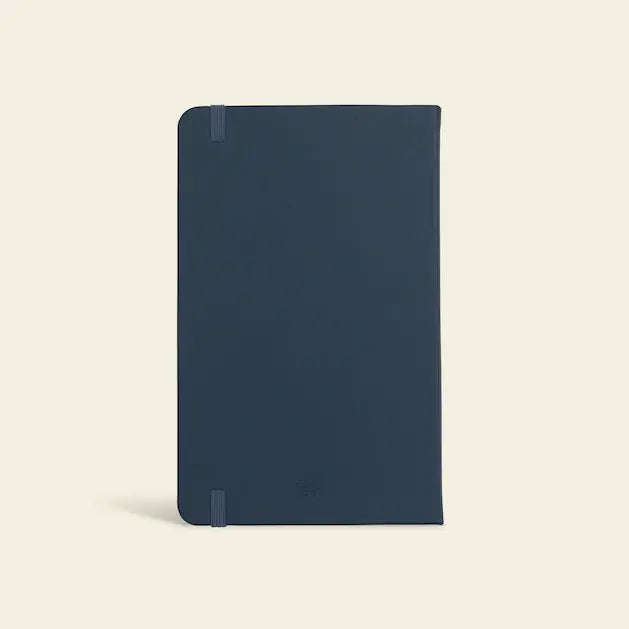 Papier - Everyday Notebook Navy Back