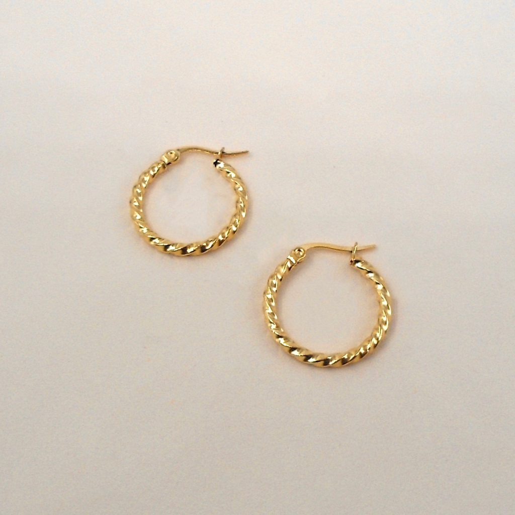 May Martin - Amber Hoops