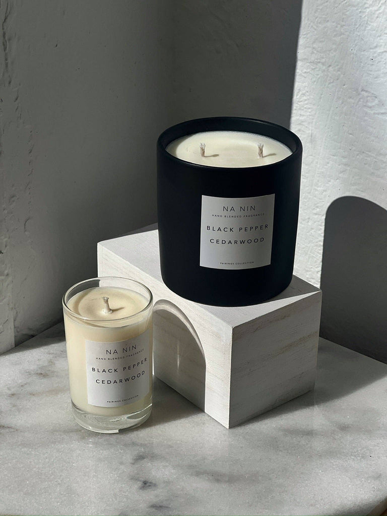 Na Nin - Black Pepper & Cedarwood Candle 5oz