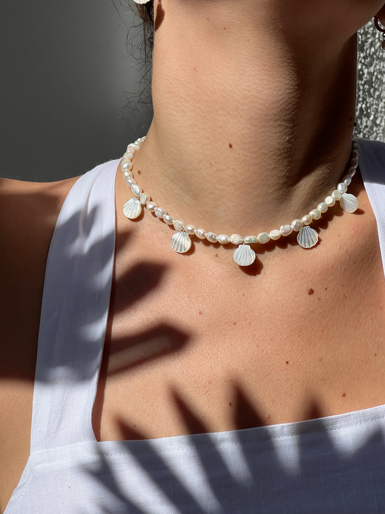 May Martin - Shelley Necklace Pearl Necklace