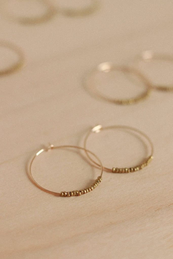Goldie Jewelry - MINI GOLDE HOOPS