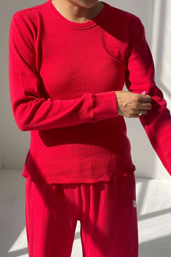 Le Bon Shoppe - Pointelle Fundamental Tee